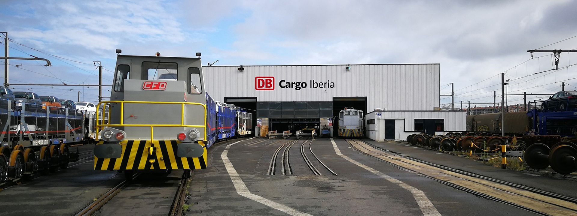 Instalación de cambio de ejes de Hendaya